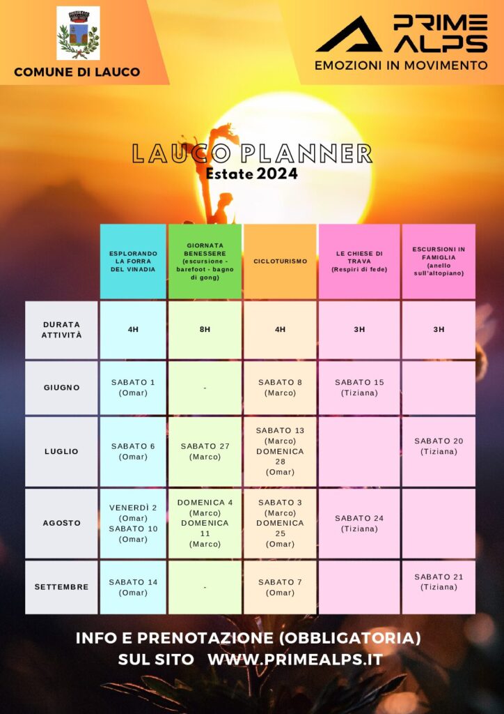 Lauco planner - Luglio 2024
